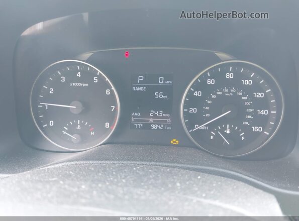 5NPD84LF5HH122269 2017 HYUNDAI ELANTRA Silver Հետևի նստատեղերի տեսք