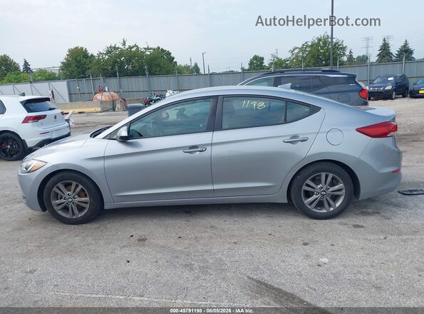 5NPD84LF5HH122269 2017 HYUNDAI ELANTRA Silver Սալոնի 360 աստիճան տեսք