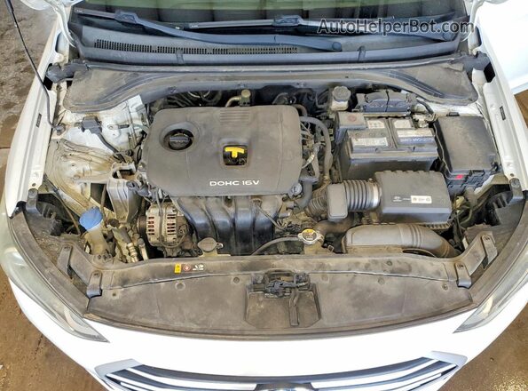 5NPD84LF5HH134731 2017 HYUNDAI ELANTRA White Vista interior trasera