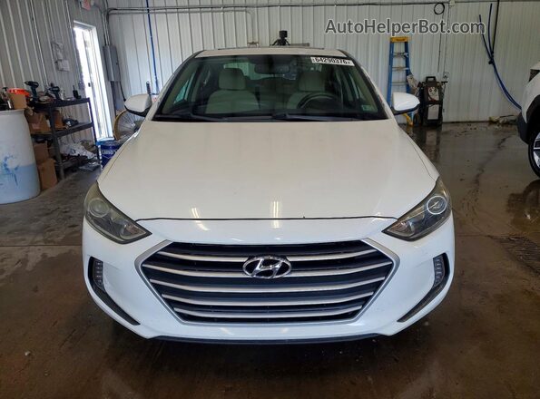 5NPD84LF5HH134731 2017 HYUNDAI ELANTRA White Vista frontal