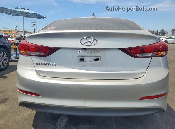 5NPD84LF5HH138147 2017 HYUNDAI ELANTRA Silver Vista trasera