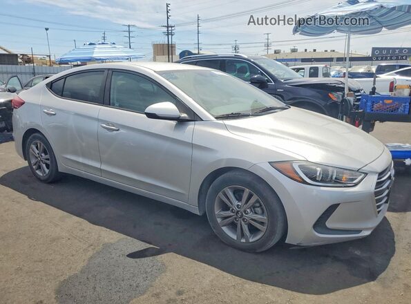 5NPD84LF5HH138147 2017 HYUNDAI ELANTRA Silver Delantero derecho