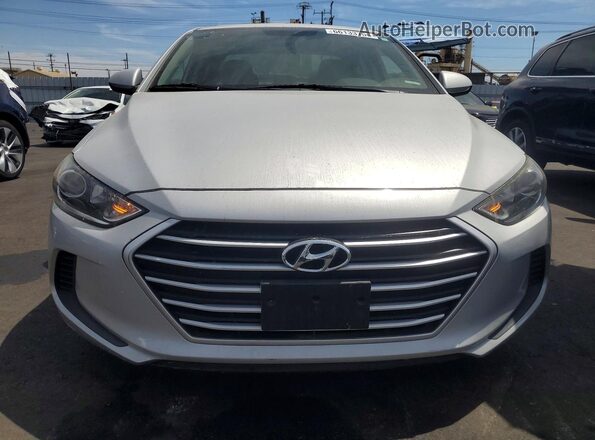 5NPD84LF5HH138147 2017 HYUNDAI ELANTRA Silver Vista frontal