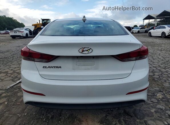 5NPD84LF5HH139430 2017 HYUNDAI ELANTRA White Widok z tyłu