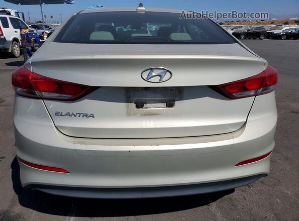 5NPD84LF5HH179944 2017 HYUNDAI ELANTRA Beige უკანა ხედი