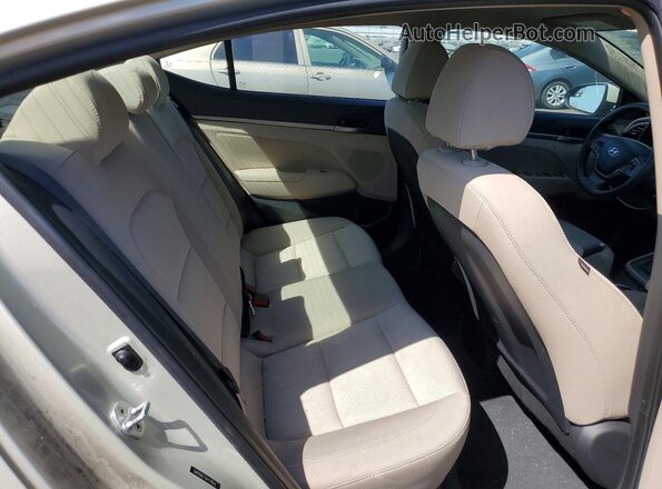 5NPD84LF5HH179944 2017 HYUNDAI ELANTRA Beige უკანა სავარძლების ხედი