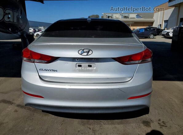 5NPD84LF5JH217937 2018 HYUNDAI ELANTRA Silver Rear view