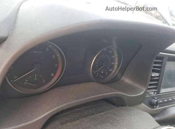 5NPD84LF5JH222636 2018 HYUNDAI ELANTRA Серебряный Вид щитка приборов