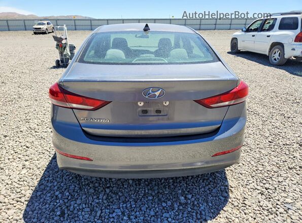 5NPD84LF5JH239727 2018 HYUNDAI ELANTRA Gray Հետևի տեսք