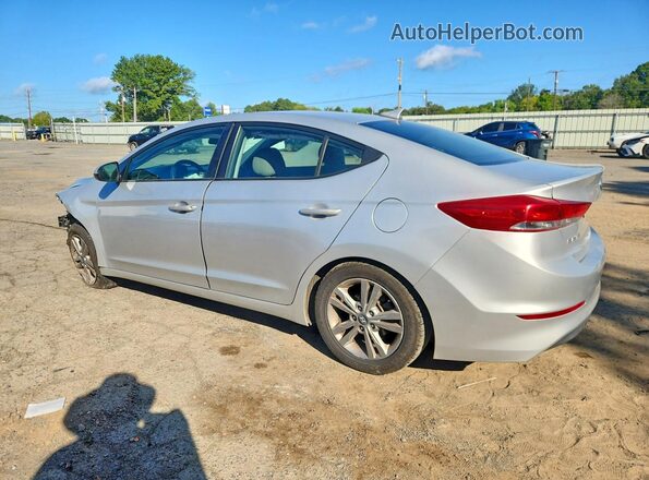 5NPD84LF5JH242577 2018 HYUNDAI ELANTRA Silver Tył lewy