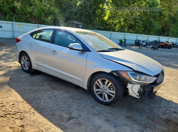 5NPD84LF5JH242577 2018 HYUNDAI ELANTRA Silver Przód prawy
