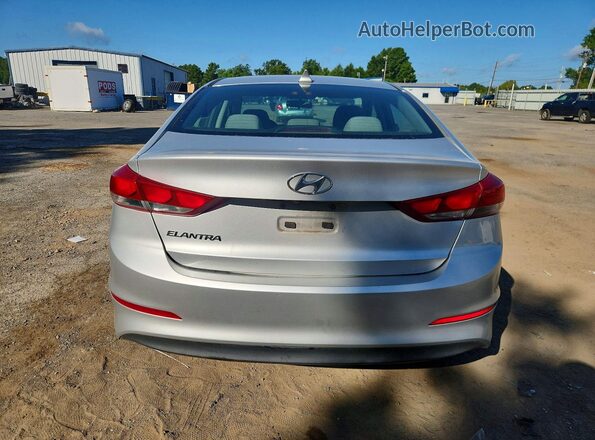 5NPD84LF5JH242577 2018 HYUNDAI ELANTRA Silver Widok z tyłu