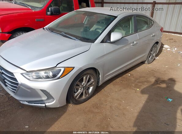 5NPD84LF5JH257354 2018 HYUNDAI ELANTRA Silver Front left