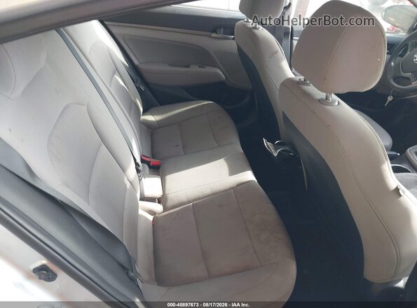 5NPD84LF5JH257354 2018 HYUNDAI ELANTRA Silver VIN sticker view