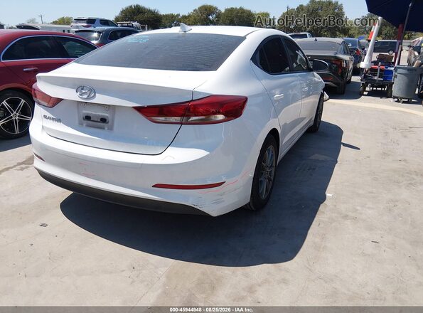 5NPD84LF5JH261551 2018 HYUNDAI ELANTRA White Rear right