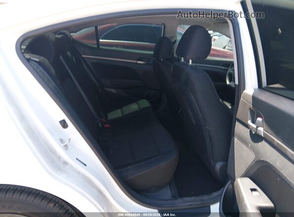 5NPD84LF5JH261551 2018 HYUNDAI ELANTRA White VIN sticker view