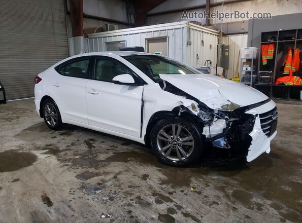 5NPD84LF5JH265373 2018 HYUNDAI ELANTRA White Передня права чверть
