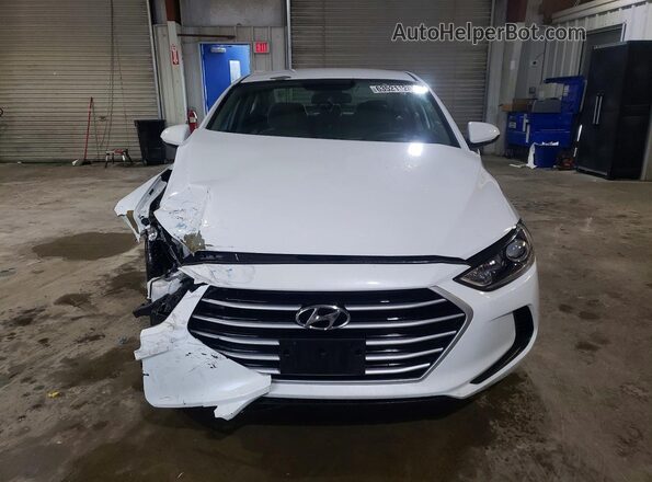 5NPD84LF5JH265373 2018 HYUNDAI ELANTRA White Вид спереду