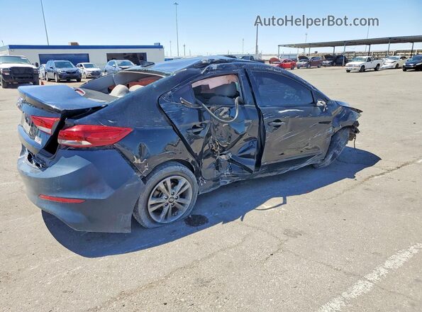 5NPD84LF5JH266314 2018 HYUNDAI ELANTRA Черный Задняя правая четверть