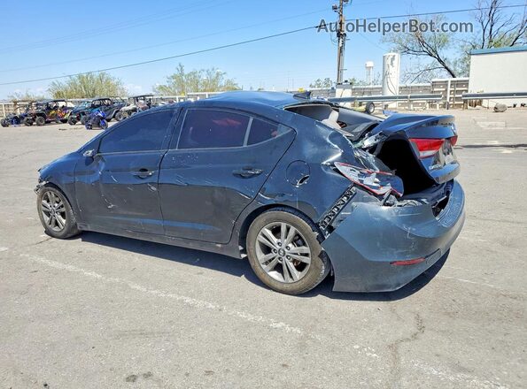 5NPD84LF5JH266314 2018 HYUNDAI ELANTRA Черный Задняя левая четверть
