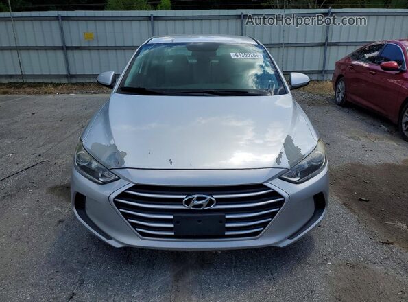 5NPD84LF5JH266555 2018 HYUNDAI ELANTRA Silver წინა ხედი