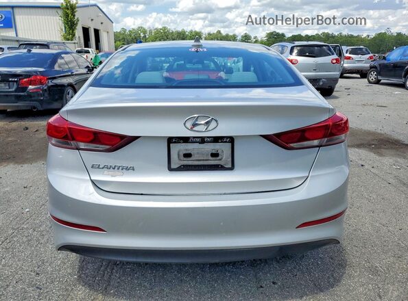 5NPD84LF5JH266555 2018 HYUNDAI ELANTRA Silver უკანა ხედი