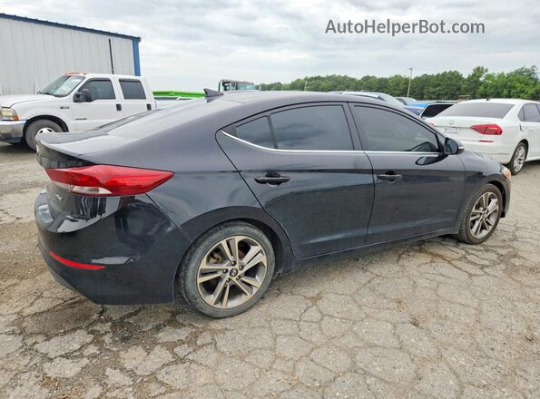 5NPD84LF5JH277989 2018 HYUNDAI ELANTRA Черный Задняя правая четверть