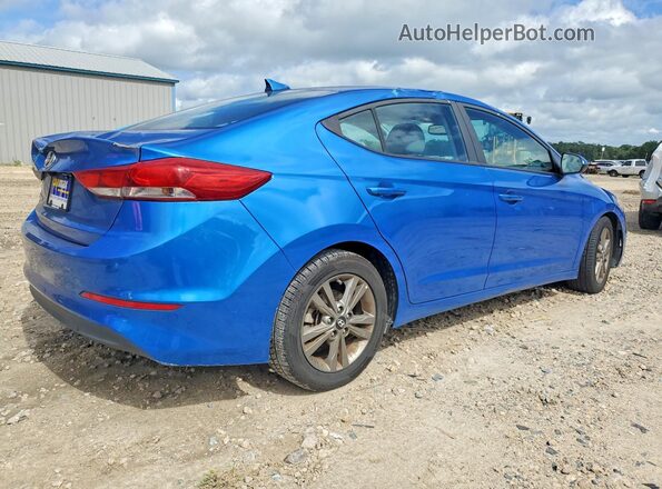 5NPD84LF5JH288717 2018 HYUNDAI ELANTRA Blue Задня права чверть
