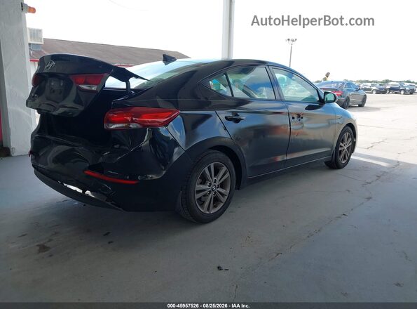 5NPD84LF5JH299099 2018 HYUNDAI ELANTRA Black Rear right