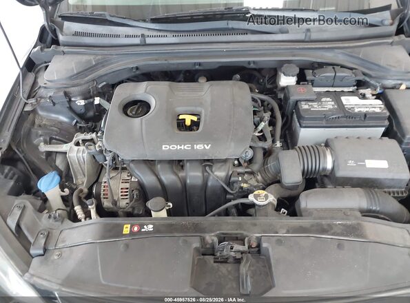 5NPD84LF5JH299099 2018 HYUNDAI ELANTRA Black Rear view