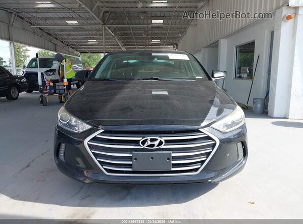 5NPD84LF5JH299099 2018 HYUNDAI ELANTRA Black Instrument cluster view
