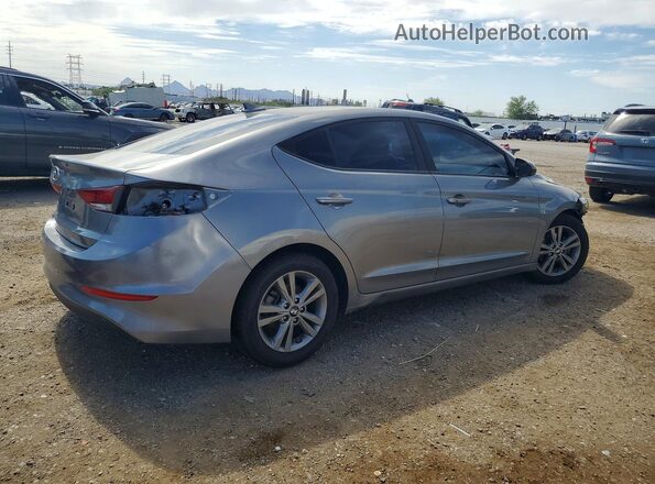5NPD84LF5JH309520 2018 HYUNDAI ELANTRA Gray Tył prawy