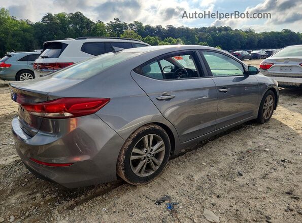 5NPD84LF5JH311719 2018 HYUNDAI ELANTRA Gray Rear right