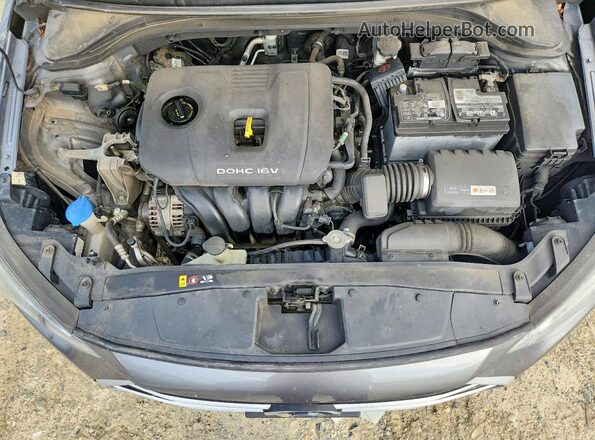 5NPD84LF5JH311719 2018 HYUNDAI ELANTRA Gray Rear interior view