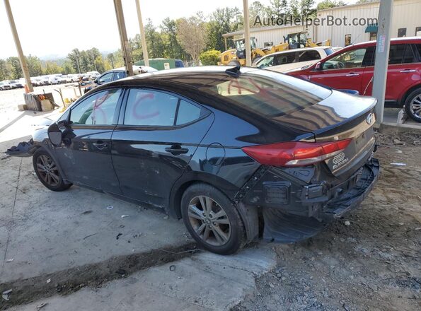 5NPD84LF5JH319724 2018 HYUNDAI ELANTRA Black Rear left