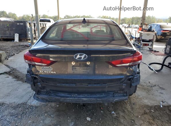 5NPD84LF5JH319724 2018 HYUNDAI ELANTRA Black Rear view