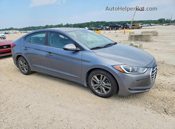 5NPD84LF5JH321814 2018 HYUNDAI ELANTRA Gray Передня права чверть