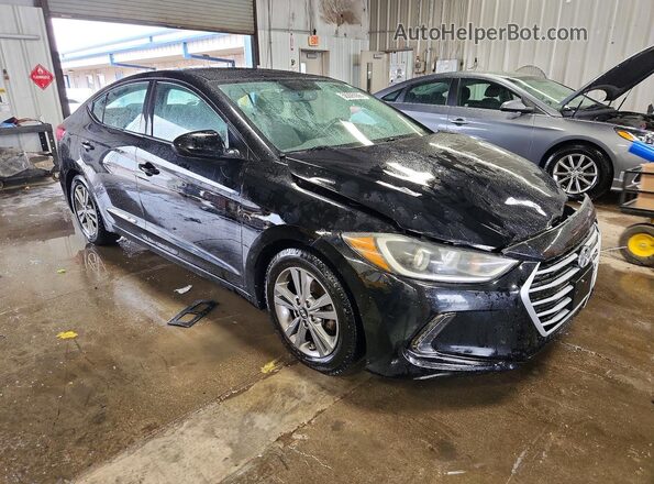 5NPD84LF5JH324261 2018 HYUNDAI ELANTRA Black Առջևի աջ