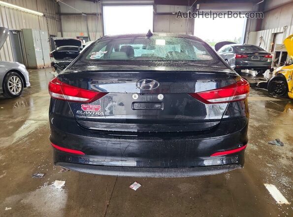 5NPD84LF5JH324261 2018 HYUNDAI ELANTRA Black Հետևի տեսք