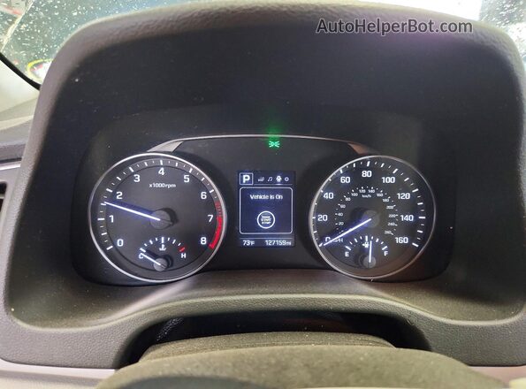 5NPD84LF5JH324261 2018 HYUNDAI ELANTRA Black Սարքավորումների վահանակի տեսք