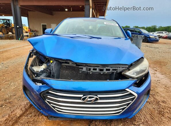 5NPD84LF5JH334272 2018 HYUNDAI ELANTRA Blue Widok z przodu