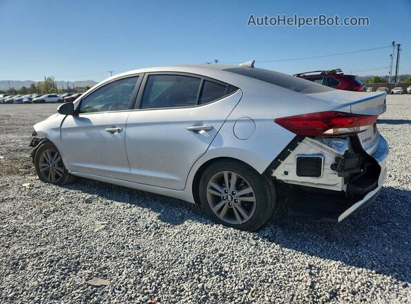 5NPD84LF5JH347846 2018 HYUNDAI ELANTRA Silver Tył lewy