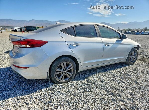 5NPD84LF5JH347846 2018 HYUNDAI ELANTRA Silver Tył prawy