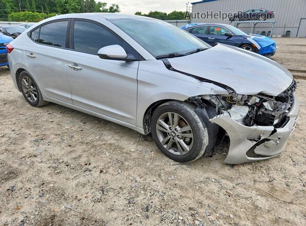 5NPD84LF5JH363707 2018 HYUNDAI ELANTRA Silver წინა მარჯვენა