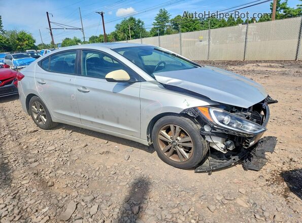 5NPD84LF5JH367580 2018 HYUNDAI ELANTRA Silver Առջևի աջ