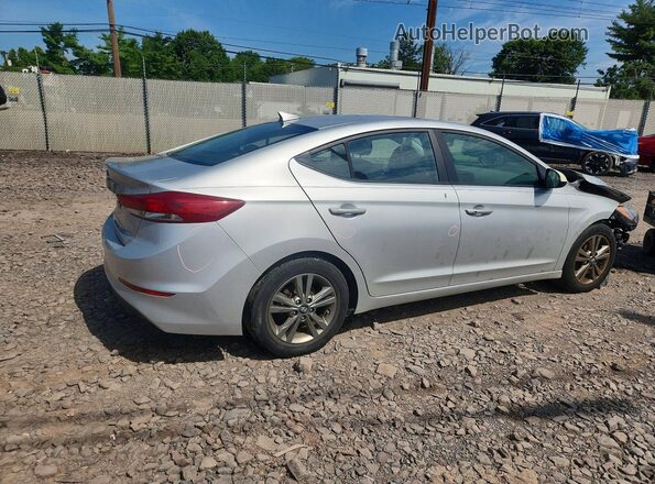 5NPD84LF5JH367580 2018 HYUNDAI ELANTRA Silver Հետևի աջ