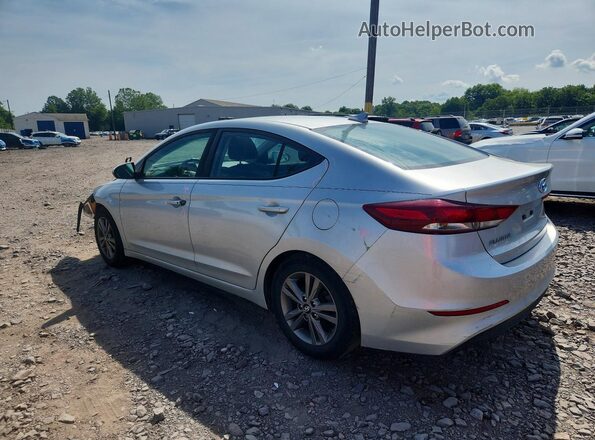 5NPD84LF5JH367580 2018 HYUNDAI ELANTRA Silver Հետևի ձախ