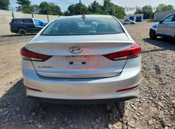 5NPD84LF5JH367580 2018 HYUNDAI ELANTRA Silver Հետևի տեսք