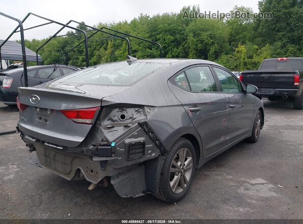 5NPD84LF5JH381401 2018 HYUNDAI ELANTRA Gray Tył prawy
