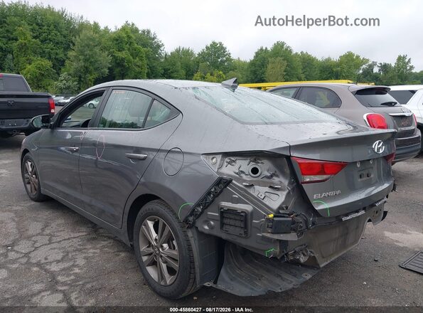 5NPD84LF5JH381401 2018 HYUNDAI ELANTRA Gray Tył lewy